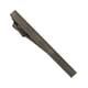 thumbnail image 5 of Cierre de corbata a rayas, tallado y práctico para hombre, fabricado en metal liso. Bronce, 5 of 6