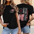 thumbnail image 2 of DHFJKG Womens 4Th Of July T Shirt Short Sleeve Crew Neck Independence Day 1776-2026 Celebrate America's 250Th Anniversary Tees We The People Top, 2 of 4