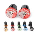 thumbnail image 4 of 2 unids/pack tapones para los extremos de ciclo-seguridad de del extremo del manilr de bicicleta, ajuste Universal para - Rojo Macarena Tapones de extremo de barra, 4 of 5