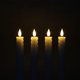 thumbnail image 3 of Velas Cónicas Rhytsing Blancas sin Llama con Temporizador y Control Remoto, Juego de 4, 3 of 7