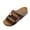 #1Black, variant on Slide Sandals for Women Plus Size Buckle Strap Round Toe Open Toe Breathable Soft Sole Thick-Soled Beach Slippers(Balck,Size:36)