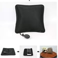 thumbnail image 5 of Inflatable Travel Pillow Portable Lumbar Support Back Cushion with Pump, Suitable for Home Office and Car (Black), 5 of 5