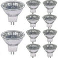 thumbnail image 1 of Halogen Bulbs 20w 12v Gu4 Base 2800k Warm White Dimmable Pack Of 10, 1 of 4