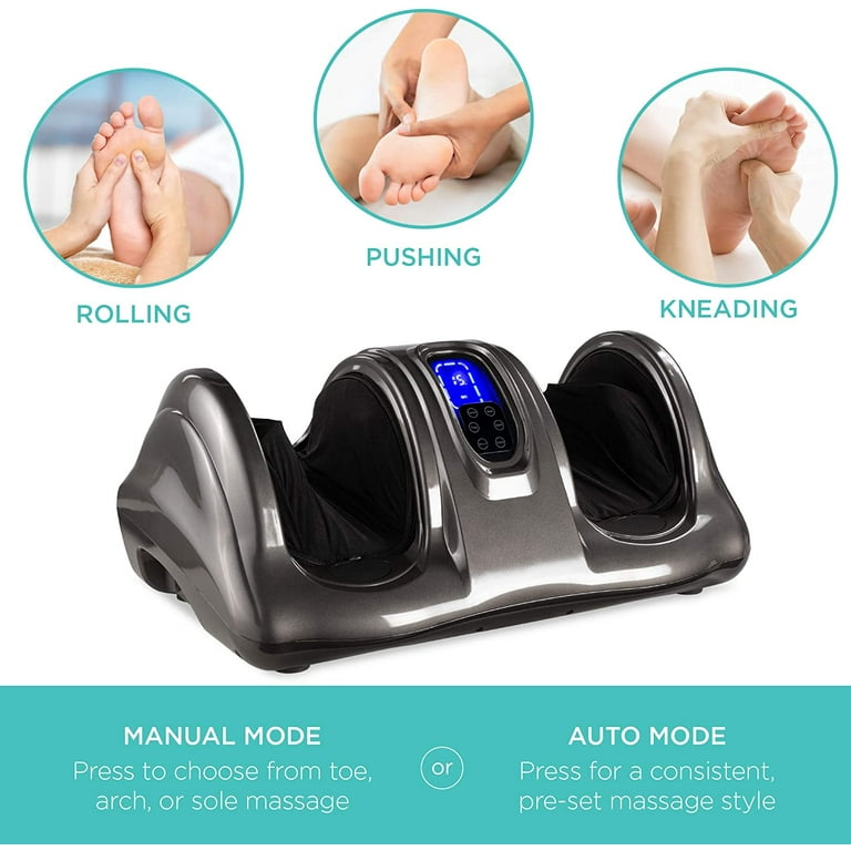 MOVSOU Foot Massager with Heat, Shiatsu Feet Massage Machine