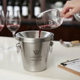 thumbnail image 6 of True Stainless Steel Spittoon with Lid for Wine Whiskey Cocktails, Set of 1, 6 of 7