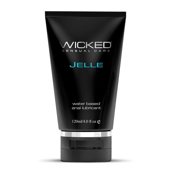 Wicked Sensual Care Jelle Water Based Anal Lubricant - 4 Oz Fragrance Free