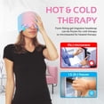 thumbnail image 4 of All Sett Health Migraine Headache Relief Cap | One Size - Pink, 4 of 7