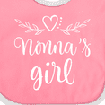 thumbnail image 4 of Inktastic Nonna Girl Granddaughter Girls Baby Bib, 4 of 4