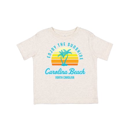 

Inktastic Summer Enjoy the Sunshine Carolina Beach North Carolina Blue Gift Toddler Boy or Toddler Girl T-Shirt