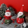thumbnail image 1 of Puntoco Bolsas de muñeca Winwifly con cordón Bolsas de regalo de Papá Noel de punto reutilizables con cordón Papá Noel, 1 of 4