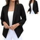 thumbnail image 5 of Ropa de traje de mujer ANGGREK manga larga sin botones negra transpirable para exteriores M, 5 of 8