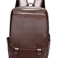 thumbnail image 6 of Laptop Backpack Pouch Large Capacity Rucksack for Travel Hiking Backpacking Brown, 6 of 8