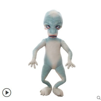 Muñeca de peluche Crazy Alien, grande, de 80 cm, con dibujos animados de peluche