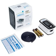 Innovo Deluxe iP900AP Fingertip Pulse Oximeter with 2 AAA Batteries, Blood Oxygen Monitor, 1 Unit
