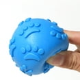 thumbnail image 4 of WD-Forest 2.4" Indestructible Squeaky Dog Chew Ball for Aggressive Chewers Interactive Dog Toys for Teething Relieving Anxiety Outdoor Rubber Balls for Large Medium Breeds, 4 of 6