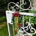 thumbnail image 3 of Attraction Design Welcome Sign for Front Door Decor Hanging Sign, Metal Flower Welcome Door Sign Wall Art Decor Hanging for Indoor Outdoor Patio Garden Yard Sign Porch Decoration 15.25X8.5In (A), 3 of 7