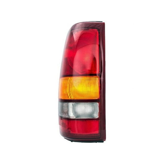 Left Tail Light Assembly - Compatible with 2001 - 2002 Chevy Silverado 2500 HD