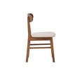 thumbnail image 5 of New Classic Furniture Morocco Wood Dining Chair in Natural (Set of 2), 5 of 7