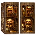 thumbnail image 2 of Antique Book Collection Models, 3D Puzzle Toys, Adult Book Nook Sets, Handcrafted DIY Miniature Landscape Cabins, Family Interactive Brain-Teaser Gifts, 2 of 11