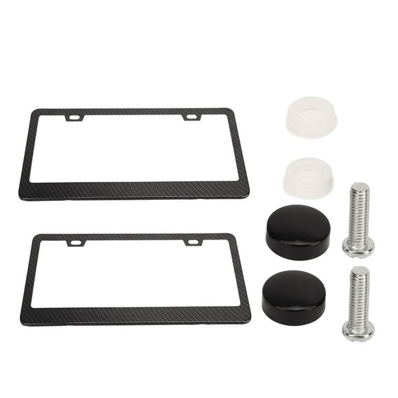 Car Tag Holder,2pcs License Plate Frame License Plate Frame Licence Plate Covers High-Intensity Output