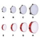 thumbnail image 5 of Pandereta de mano Yuarrent instrumento de percusión madera color rojo 10 pulgadas, 5 of 6