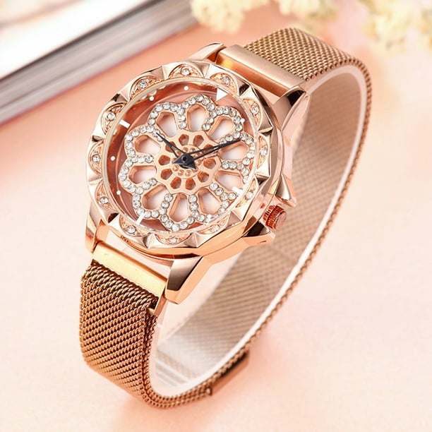 Ladies magnet watch hot sale