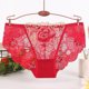 thumbnail image 2 of Gibobby Calzoncillos para mujeres sexy Lencería sexy para mujer Tanga abierta de encaje Bragas G Pantalones Pijama de lencería(Vino,G), 2 of 3