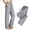 Silver women wide leg pants with pockets a1, variant on Cagogo Women Wide Leg Elastic Waist Pants with Pockets Casual Loose Long Trousers Flowy Beach Work Lounge Travel Summer Clothes, Light Blue L