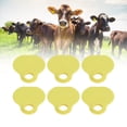 thumbnail image 4 of Livestock Identification Tags, 50PCS Heat Resistance Long Durability QR Code Blank ID Tag  for Goat for Cows, 4 of 7
