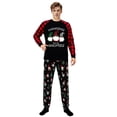 thumbnail image 4 of LuLiaMenton Hanging with My Gnomies Christmas Pajamas Matching Couples Pjs Set, Womens 2XL, 4 of 5