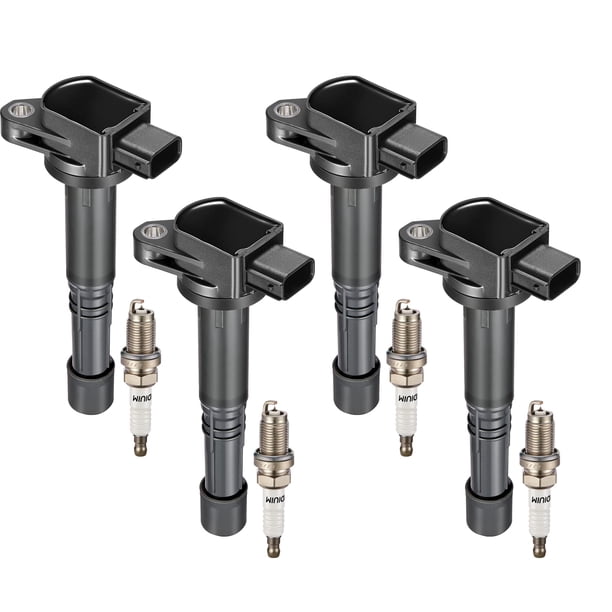 Paquete de bobinas de encendido y bujías de iridio para Acura RSX Honda
