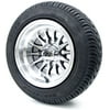 Golf Cart Wheels and Tires - 10" Medusa SS & (205/50-10 or 205/65-10) - Set of 4