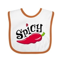 Inktastic Spicy Hot Chili Pepper Boys or Girls Baby Bib