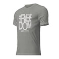 thumbnail image 2 of FREEDOM ISN'T FREE - Short sleeve t-shirt (Athletic Grey Triblend, 2XL), 2 of 4