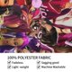 thumbnail image 4 of Tapiz de Sasha Banks con impresión de póster para colgar en la pared, arte de pared, tapiz para dormitorio, sala de estar, pasillo, dormitorio, decoración del hogar, 60 x 40 pulgadas, 4 of 8