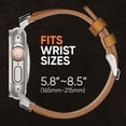 thumbnail image 4 of Correa de piel para Apple Watch Suitisbest Ultra de 49 mm a 42 mm, 4 of 7