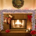 thumbnail image 1 of Artificial Lavender Rattan Garland - 68.8 Inch Blue & Purple Fall Decor for Stairs, Doors, Windows & Wall, 1 of 6