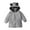 Gray, variant on Odeerbi Toddler Boys Girls Winter Fleece Lined Jacket Toddler Kids Baby 2025 Fashion Cute Solid Color Keep Warm Zipper Bear Ear Hooded Jacket Coat Black 12-18 Months