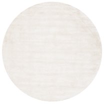 SAFAVIEH Himalaya Fleur Solid Area Rug, Beige, 4' x 4' Round