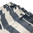 thumbnail image 3 of Yayeee Shower Curtain with Hooks 72"x72" Waterproof Fabric Bathroom Hanging Decor, Dark Sharks, 3 of 5