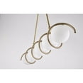 thumbnail image 5 of Dazzle 36 in. 5-Light Indoor Brass Finish Chandelier with Light Kit, 5 of 5