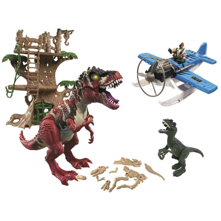 Animal planet dinosaur playset sale