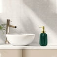 thumbnail image 2 of Unique Bargains 1 Pc Simple Diamond Shape Soap Pump Dispenser for Bathroom Hotel 300ml Green, 2 of 6