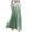 AA-Mint Green, variant on Womens Maxi Skirt Summer Boho Flowy Elastic High Waist Eyelet Tiered Long Skirts with Pockets Casual Vacation Clothes Black XL