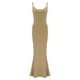 thumbnail image 4 of Vestido tipo body liso de mujer, vestido largo y ajustado para estar por casa, vestido maxi informal sin mangas para verano, 4 of 7