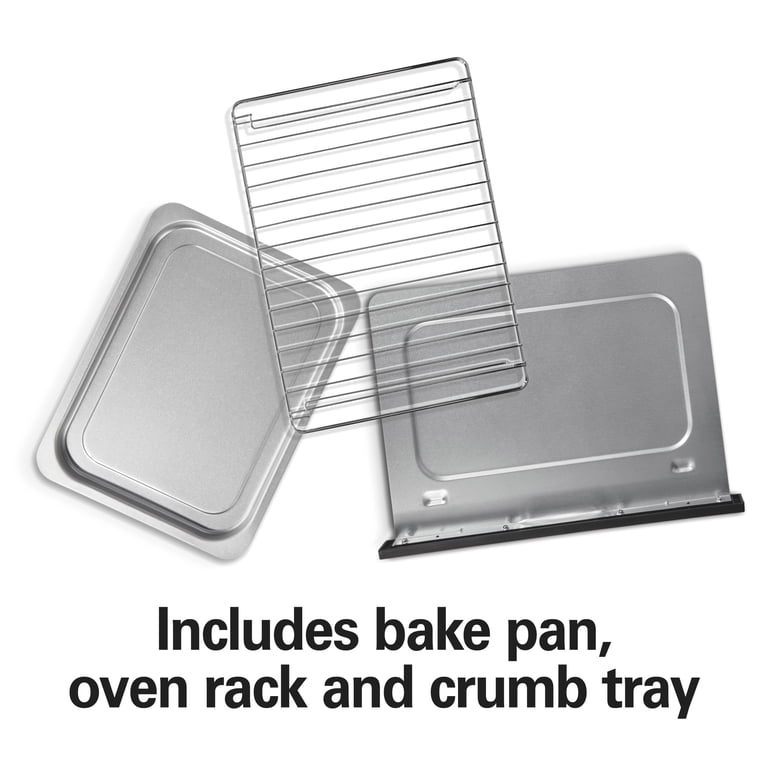 Hamilton Beach 2-in-1 Toaster Oven & Toaster Combo, Stainless Steel photo 7