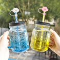 thumbnail image 4 of Straw Cover Cap for Stanley Cup, 4PCS Straw Cover, 10mm Straw Cover Straw Topper, Food Grade Silicone Straw Covers Tips Suitable for Stanley Cup Straw Cap Cute Reusable Cup Accessories, 4 of 7