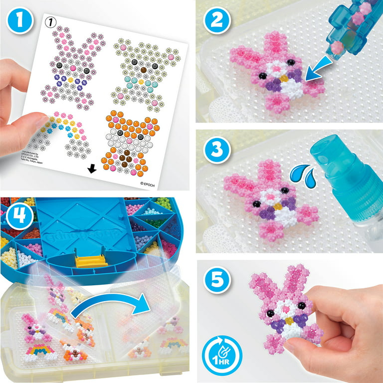 Aquabeads Beginners Studio, Complete Arts & Crafts Bead Kit for Children,  Over 840 Beads
