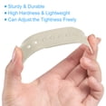 thumbnail image 3 of 8 Pairs Snapback Strap Cover, 7 Holes Plastic Adjustable Hat Snap Buckle Replacement (Dark Khaki), 3 of 6