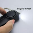 thumbnail image 5 of self defense siren personal alarm keychain kit - 130 dB womens self defense safety alarm keychain with LED flashlight - Emergency Stainless Steel Whistle for Difficult Situations–Ideal for Kids Elders, 5 of 6